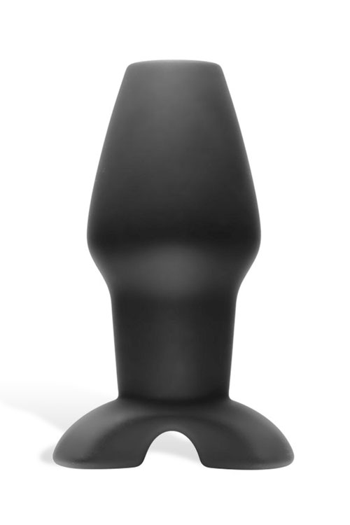 Her Sex Toys - Master Series Invasion Hollow Silicone Anal Plug- Large