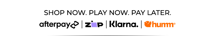 SHOP NOW. PLAY NOW. PAY LATER. afterpayc zine Klarna. @humme 