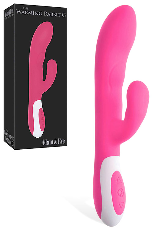 Warming 8.5" Silicone Rabbit Vibrator