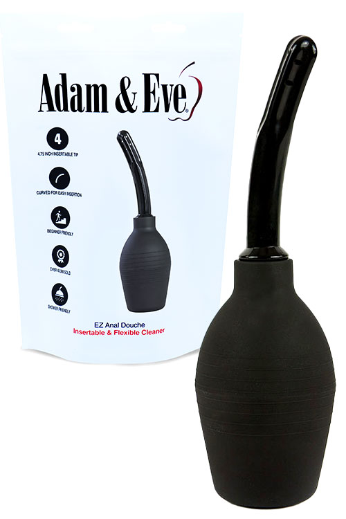 Adam and Eve 10&quot; Curved Tip Anal Douche