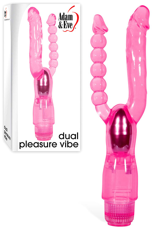 Adam and Eve Dual Penetration 10.5&quot; Vibrator