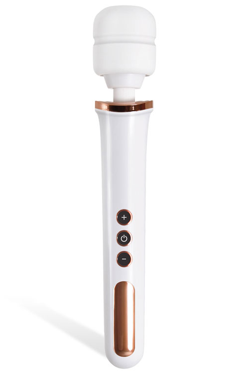 13" Wand Massager with Silicone Head - Rose Gold Edition