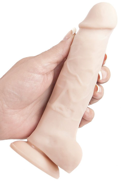 Adam and Eve 7&quot; Suction Base Dual Density Realistic Dildo