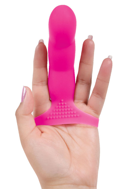 Adam and Eve 6&quot; G-Spot Finger Vibrator with Wired Remote