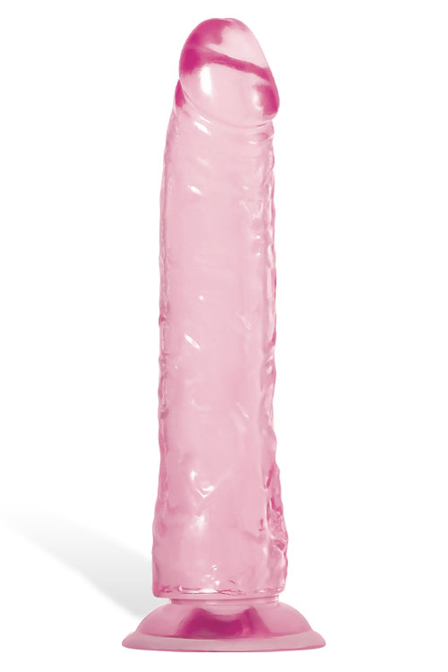 Adam and Eve 8.25&quot; Suction Base Realistic Jelly Dildo