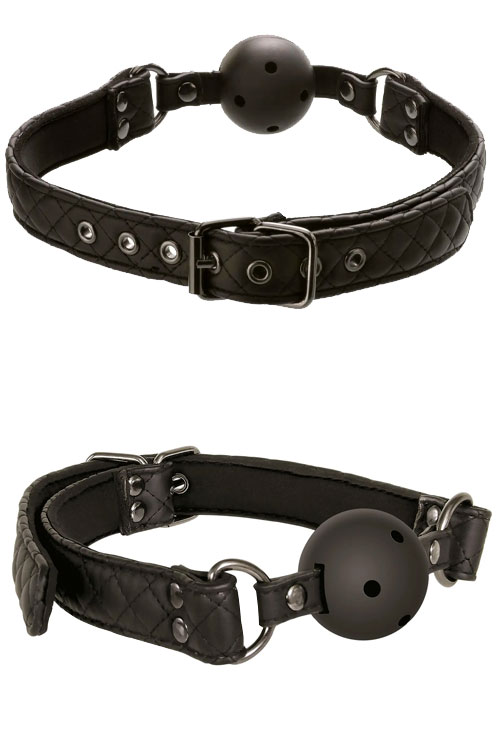 Adam and Eve Fetish Dreams Ball Gag plus Vegan Leather Strap