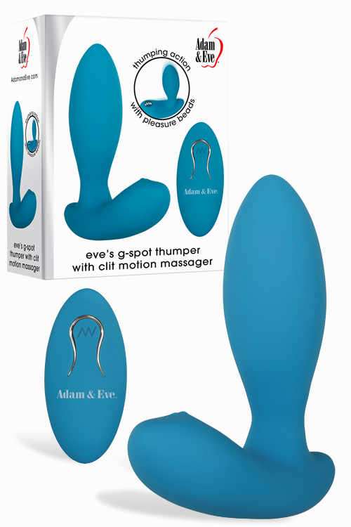 G-Spot Thumper with Clitoral Massager & Remote Control