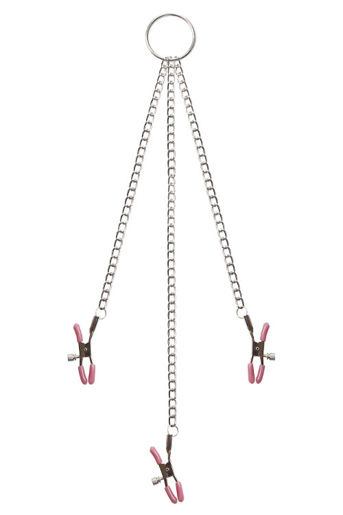 Chain Me Up Adjustable Kink Nipple & Clitoral Clamps