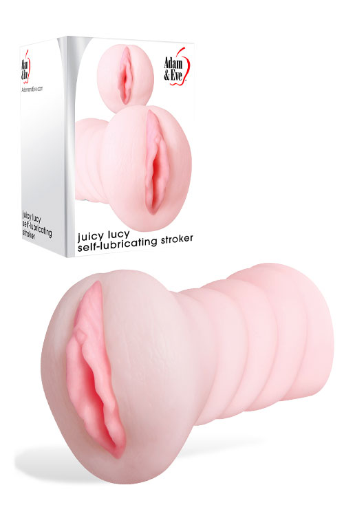 Adam and Eve 6.3&quot; Juicy Self-Lubricating Stroker