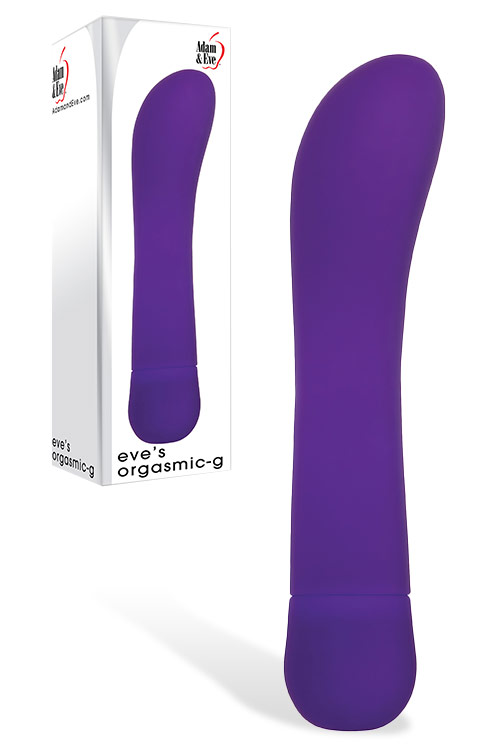 7.3" Silicone G-Spot Vibrator with Curved Tip