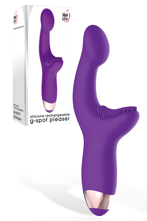 7.5" Rechargeable G-Spot Pleaser with Clitoral Nubs