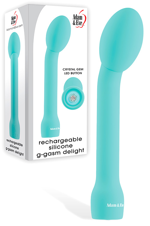Adam and Eve G-Gasm Delight 7&quot; Angled G-Spot Vibrator