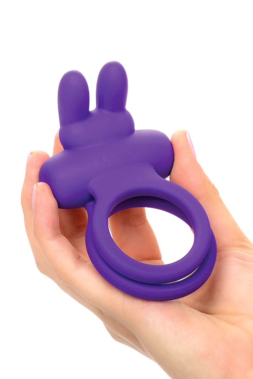 Adam and Eve Rockin' Rabbit 1.75&quot; Vibrating Couples Ring