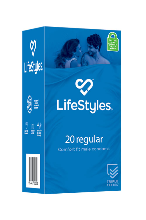 Lifestyles Regular Condoms (20 Pack)