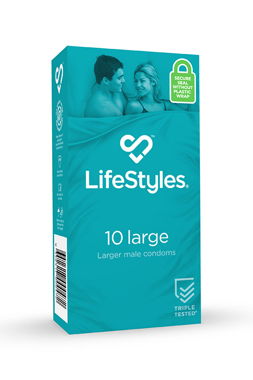 Lifestyles Large Condoms (10 Pack)