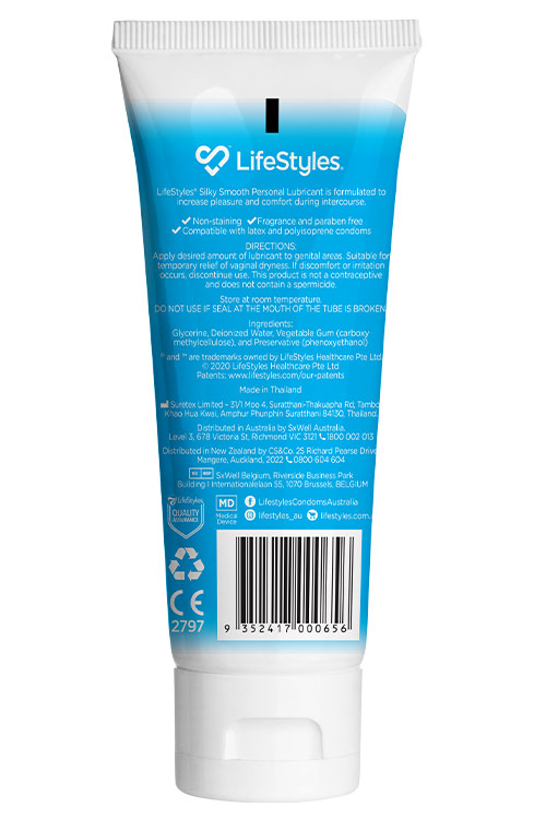 Lifestyles Silky Smooth Lubricant 200ML