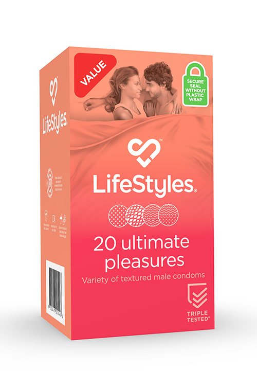 Lifestyles Ultimate Pleasures Condoms (20 pack)