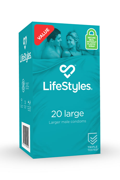 Lifestyles Large Condoms (20 Pack)