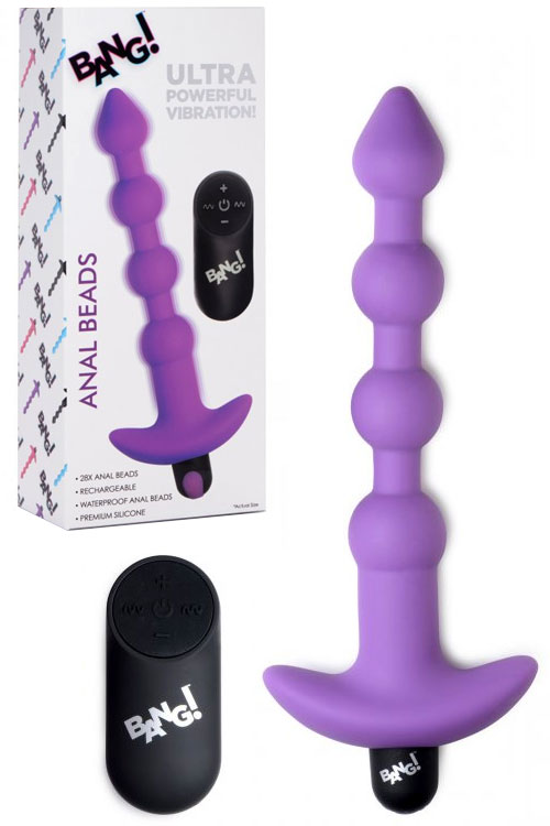 Ultra Powerful Vibrating Booty Beads With Remote