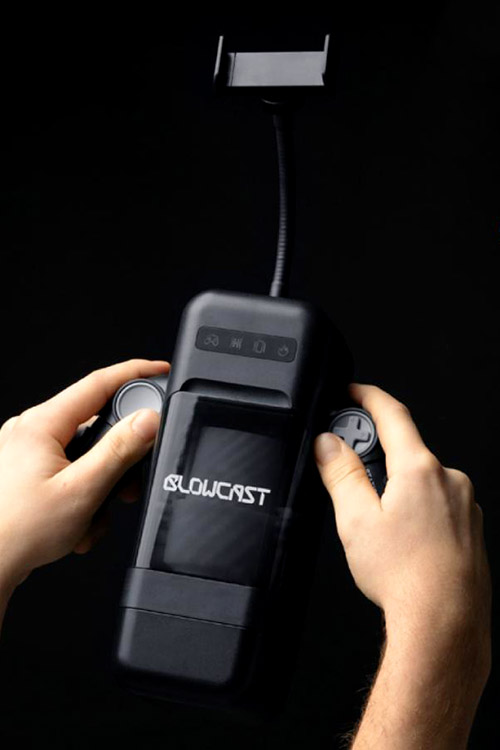 Blowcast Blowbot 9.3&quot; Automatic Heated, Thrusting & Vibrating Masturbator