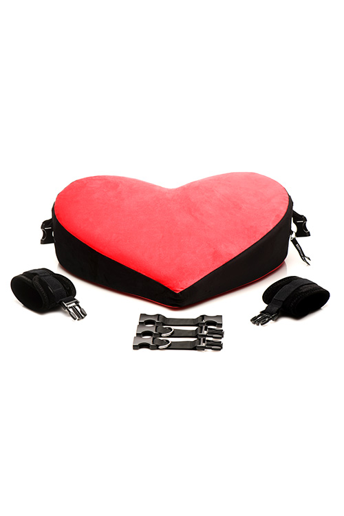 Bedroom Bliss Bondage Love Sex Position Pillow with Restraints