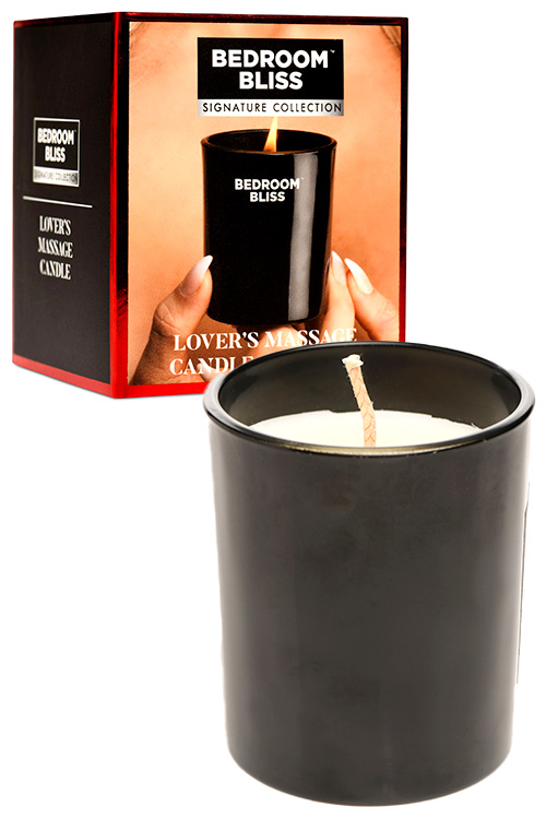 Bedroom Bliss Lovers Massage Vanilla Scented Candle