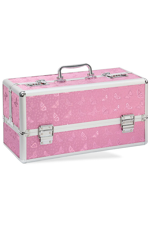 BMS Large Lockable Pink Vibrator Case