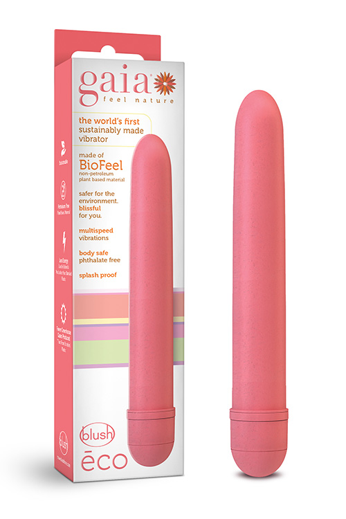 Blush Gaia Eco 7&quot; Classic Vibrator