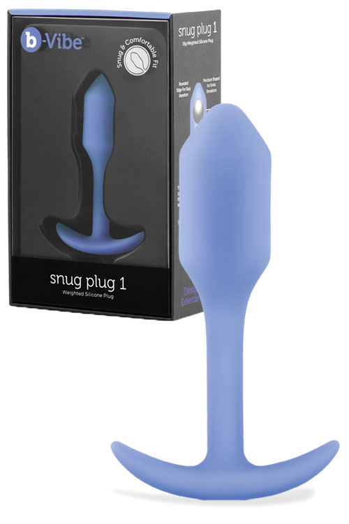 B-Vibe Snug Plug 1 3.4&quot; Weighted Butt Plug