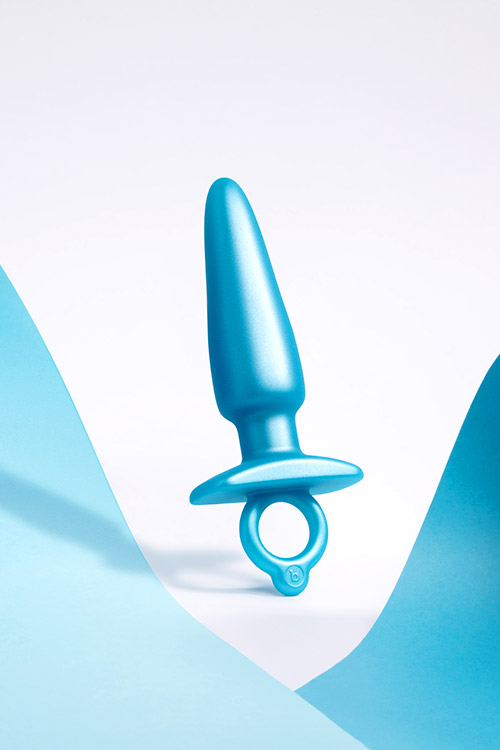 B-Vibe Sleek 5.8&quot; Tapered Silicone Plug