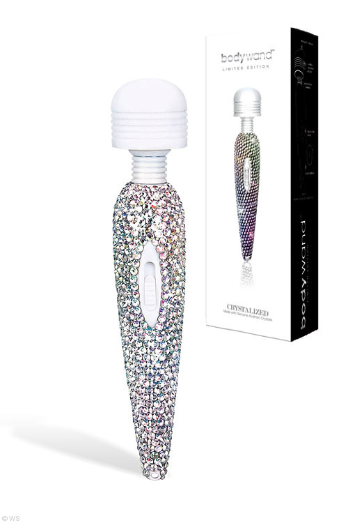 USB Rechargeable 6" Crystal Massager