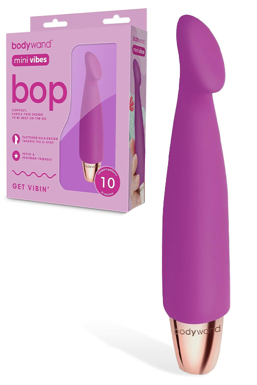 Bodywand Bop Mini Vibe - 5.6&quot; G-Spot Vibrator