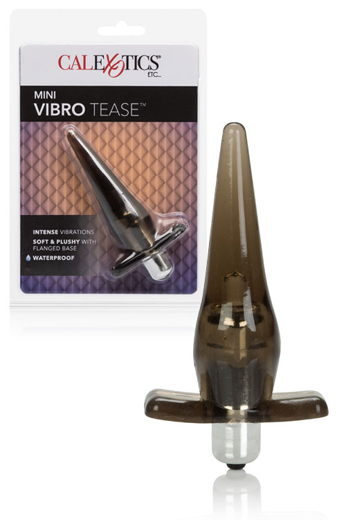 3.7" Mini Vibro Tease Butt Plug