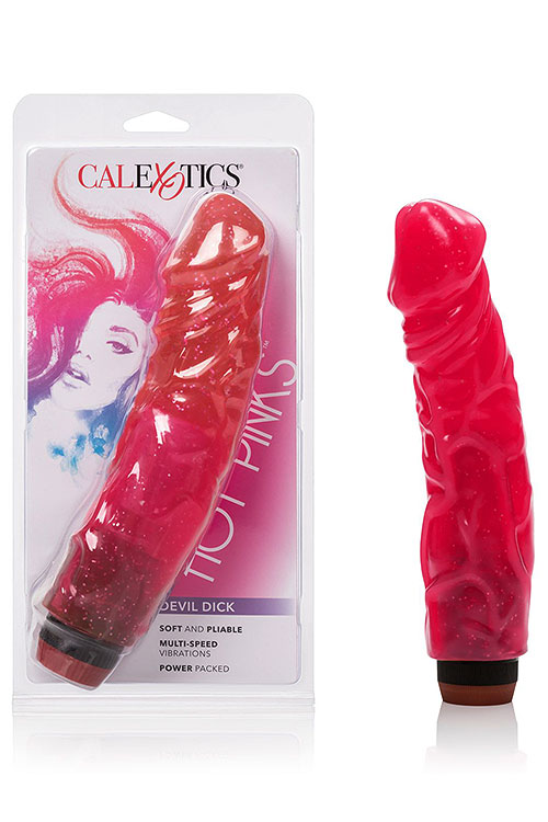 California Exotic 8.5&quot; Vibrating Jelly Dongs