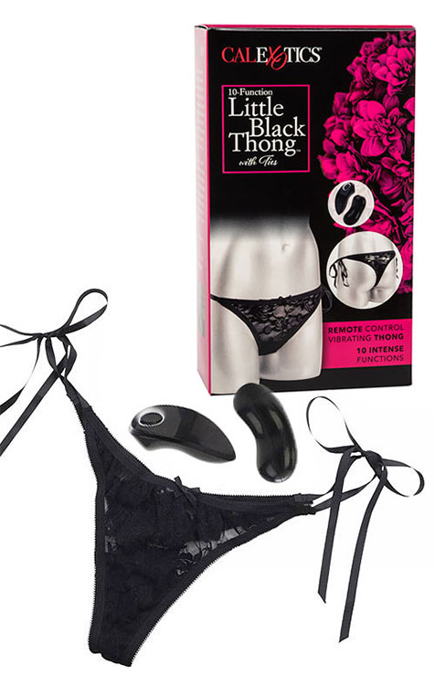 California Exotic Remote Controlled Side Tie Panty Vibrator