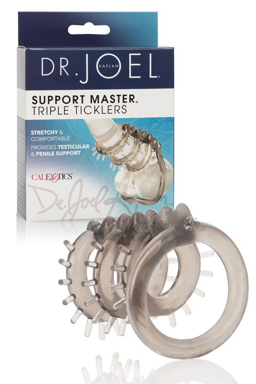 Triple Tickler Cock Ring