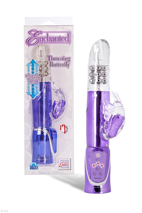 Enchanted Thrusting 5.5" Butterfly Vibrator