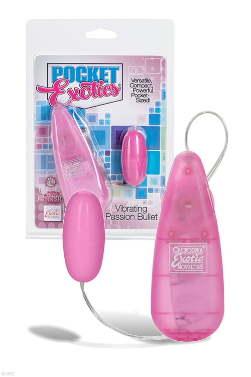 Pocket Exotics Vibrating Passion 2" Bullet