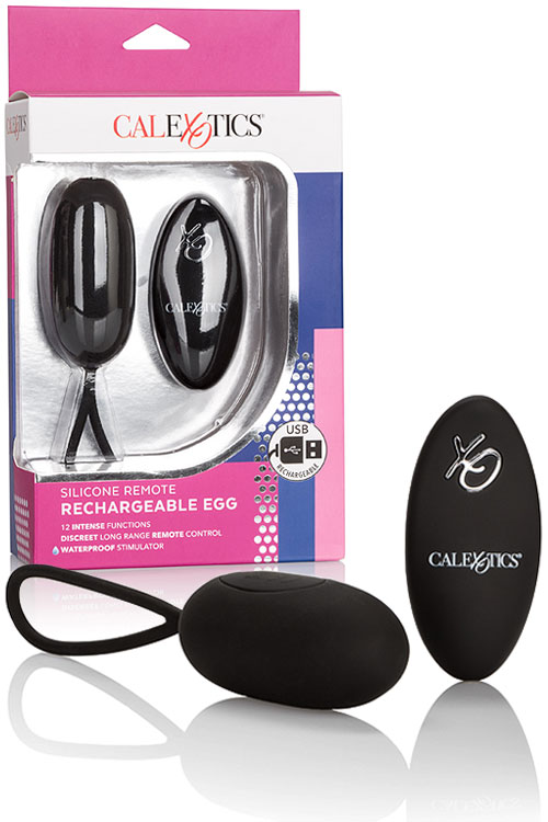 California Exotic Remote Controlled 2.75 Rechargeable Vibrating Silicone Egg