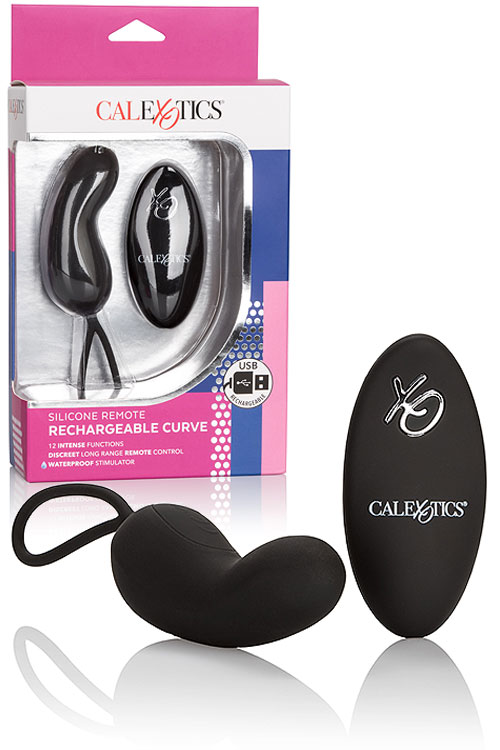 California Exotic 3 Remote Rechargeable Silicone Curve