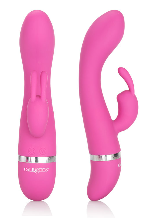 California Exotic Foreplay Frenzy 8&quot; Silicone Rabbit Vibrator