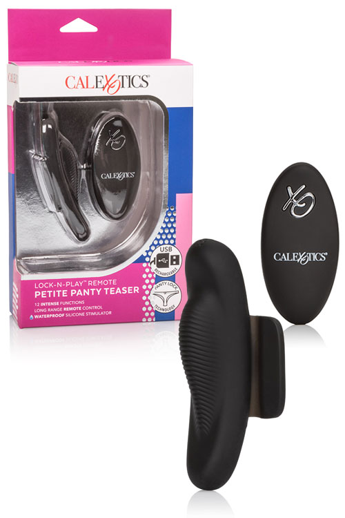 Silicone Panty Vibrator With Magnetic Tabs & Remote
