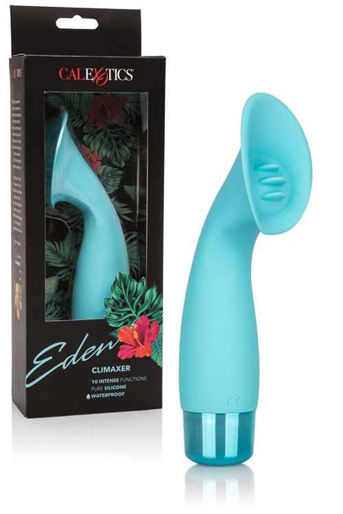 California Exotic 6.25&quot; Eden Climaxer Silicone Clitoral Vibrator