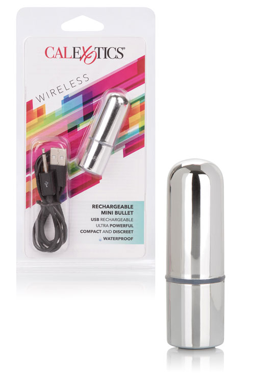 Powerful USB-Rechargeable 2.5" Mini Bullet Vibrator