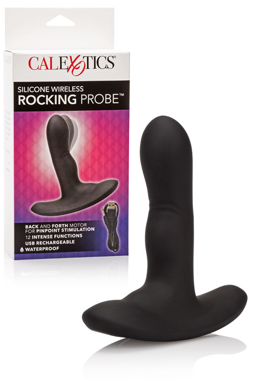 Rocking Dual Motor USB-Rechargeable 3.5" Butt Plug