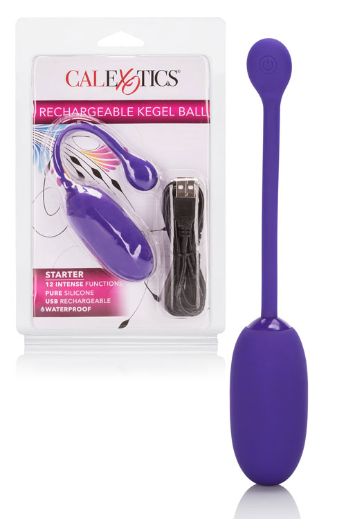 USB-Rechargeable Silicone Corded Kegel Ball - Beginner