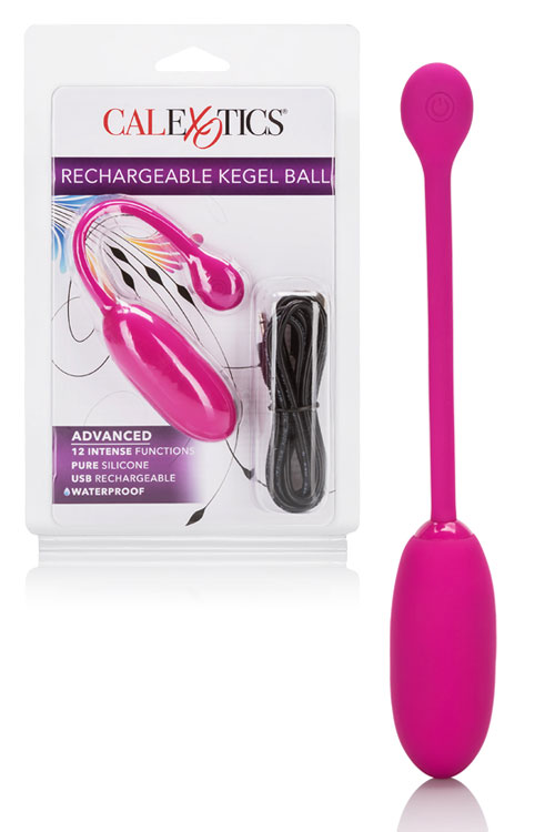 USB-Rechargeable Silicone Corded Kegel Ball - Advanced