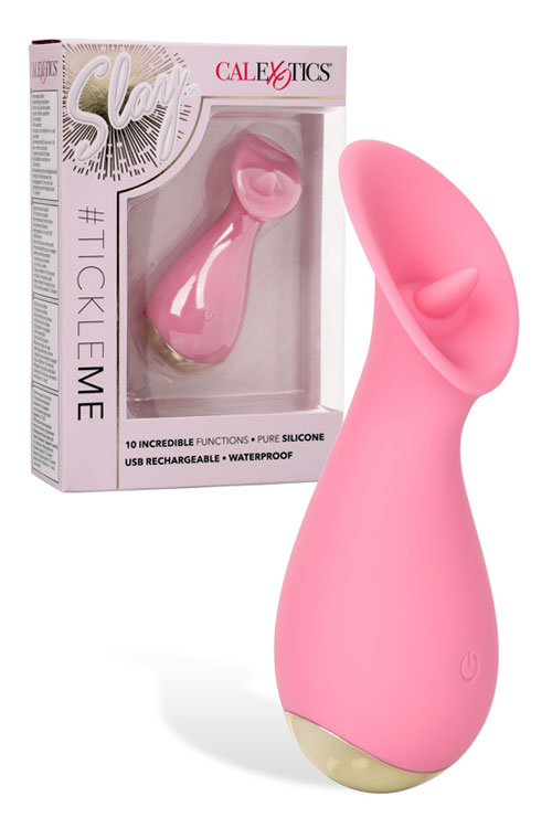 California Exotic Tickle Me 4.5&quot; Silicone Clitoral Vibrator