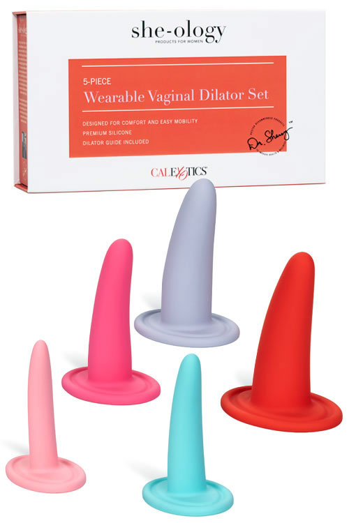 California Exotic She-Ology Wearable Vaginal Dilator Set (5 Pce)