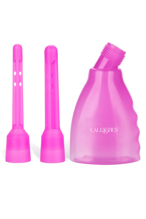 California Exotic Ultimate Douche 160ml Anal Douche with 2 Interchangeable Nozzles